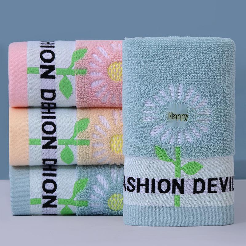 Reines Baumwoll-Jacquard-Waschtuch: Dickes, Saugfähiges Bade- & Gesichtstuch