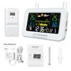 Weather Stations Wireless Indoor Outdoor Thermometers LCD Color Display Temperature Humidity