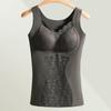 Women's Seamless Thermal Lace Camisole with Built-in Bra