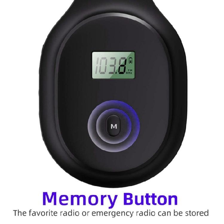 Cycling And Mowing Perfect FM Radio Headphone Adjustable FM Radio Headsets With Noise Isolation High Reception Earphones