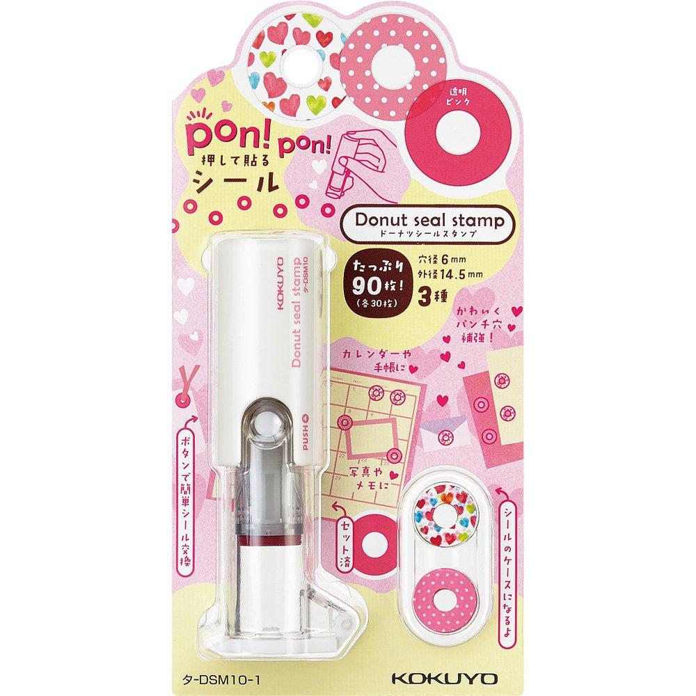 

KOKUYO Наклейка-Пончик с узором в виде сердца Ta-DSM10-1