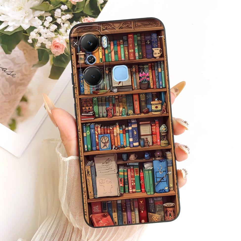 For Infinix X668C Phone Case For Infinix Hot 12 Pro Cover Silicone Cute Cat Fashion Funny Painted Casing For Inifnix Hot 12 Pro