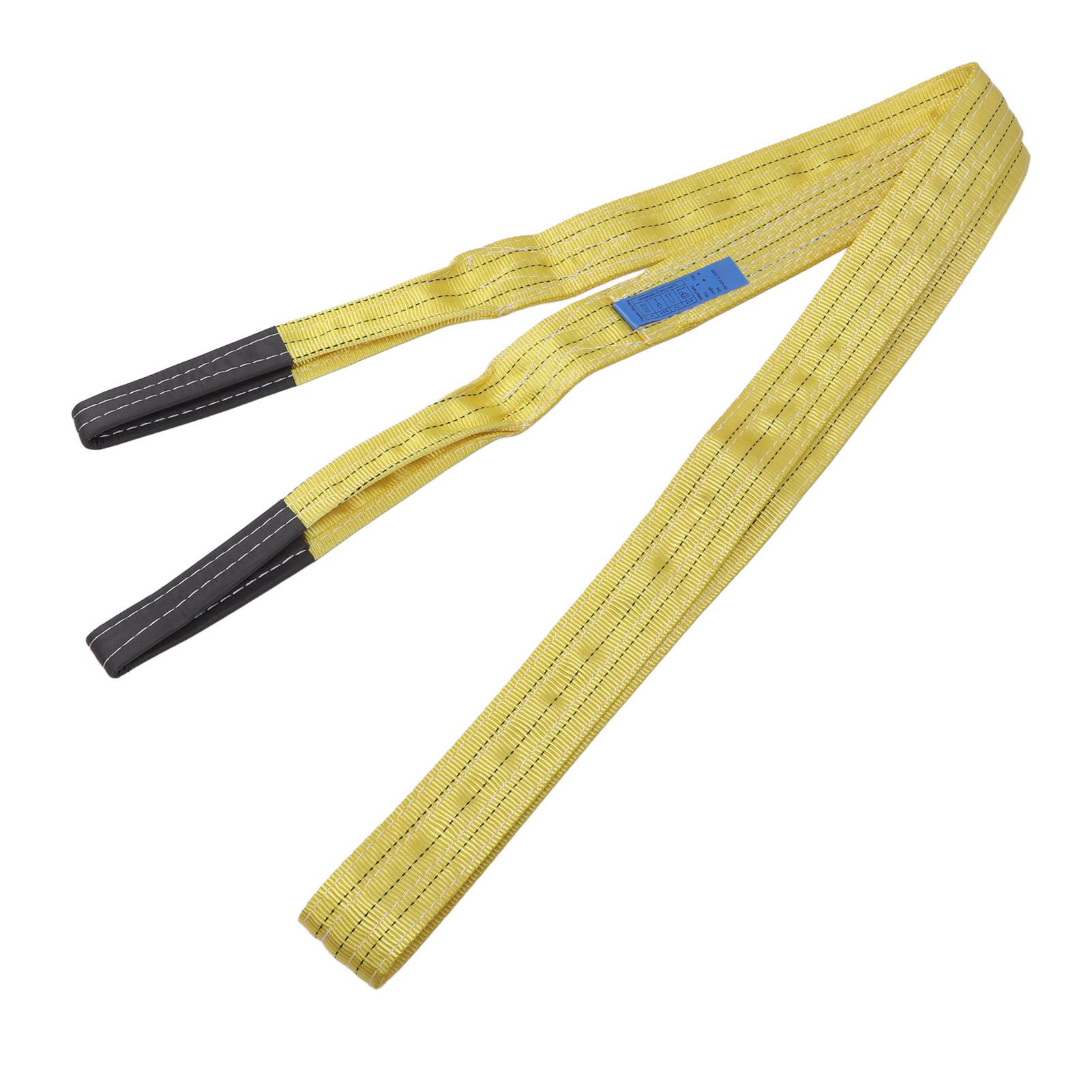 

Полиэстеровый такелаж, подъемный ремень, промышленный кран, плоский, тяжелый подъемный строп, грузоподъемность 6613 фунтов