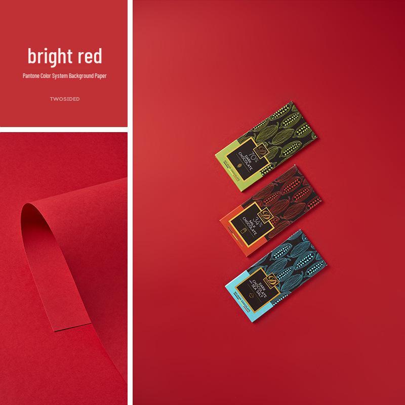 Macaron Colored Photography Background Paper - White, Blue, Red, Gray, Green, Pink, Beige Monochrome Cardstock Base