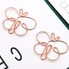 30Pcs Butterfly Shape Metal Paper Clip 38x32mm File Organiser Clip Bookmarks Page Marker Clips for Document Notebook