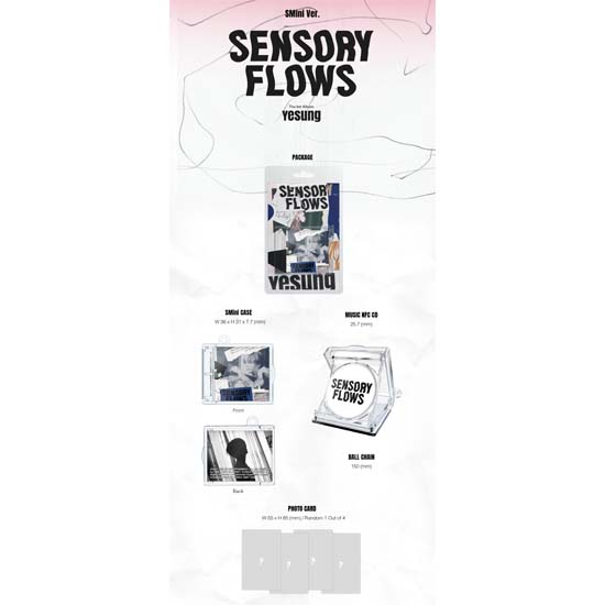 YESUNG 1. Album „Sensory Flows“(SMini-Ver.)