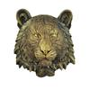 Copper-Plated Industrial Animal Wall Ornament - 3D Hanging Décor for Bar or KTV Background.