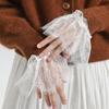 Elegant Lace Detachable Sleeve Cuffs Floral Detachable Fake Sleeve Elegant Sweet Sleeve Cuffs Clothes Accessories