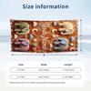 Elephant Theme Beach Towel Personalized Custom Name & Text Soft Quick Dry Beach Towel for Swimming Travel
