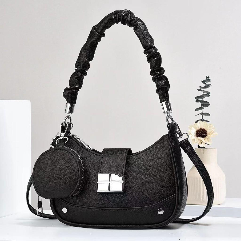 Chic Versatile Crossbody Tote Bag For Women In Trendy Macaron Colors