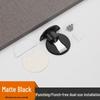 304 Edelstahl Magnetischer Türstopper, Bohrlos und Winddicht, Versteckter Zinklegierung Bodenmontage Schließer.