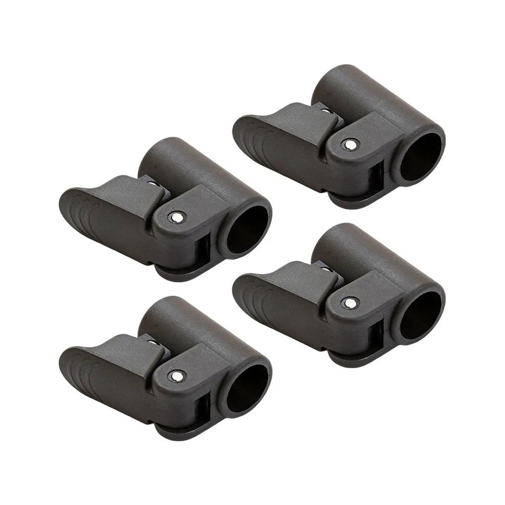 4Pcs Outdoor Tent Camping Clamp Clip Tent Tighten Clip Tent Clamp Tent Connector Watertight Tarps Clip for Camping Tent