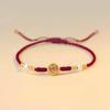 Symbolisches rotes Seil Armband Rotes Band Glücksarmbänder Einzigartiges Armband Geeignet für Vermögensaufbau und Segen