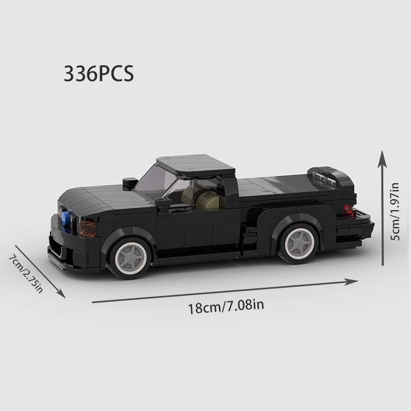 MOC Speed Sports F1 City Racing Car AE86 Building Blocks Brick Vehicle Supercar Fast & Furious1 MK4 Supra Kids Toys Boy