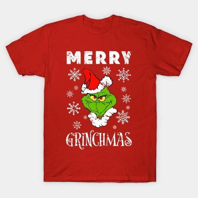Merry Grinchmas Made in Australia T-Shirt L