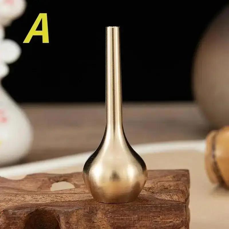 Mini Antique Vase Fresh Dry Flower Arrangement Modern European Style Living Room Decals Process Unique Desktop Decoration