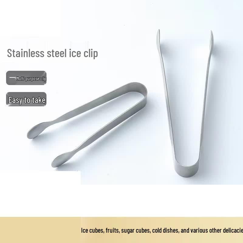 Stainless Steel Ice Tongs Set