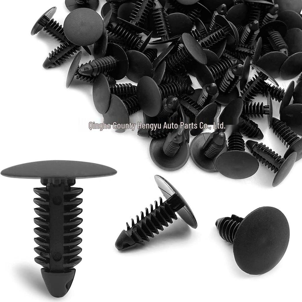 Black Nylon Car Plastic Rivet Clips (388577S)