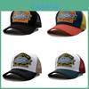 Gorra de Béisbol Bordada con Pez con Protección Solar Para Hombres Mujeres Verano Actividades al Aire Libre