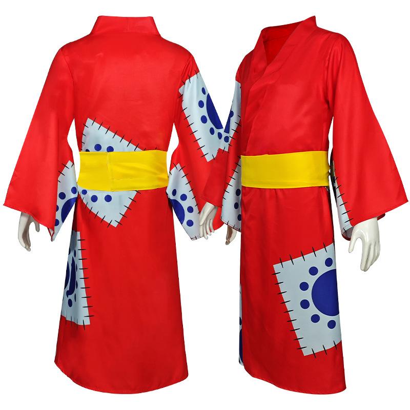 ONE PIECE Egg Head Island Luffy Cos Clothing Future Island Children's Animation Cosplay Male Stage Performance Clothing