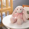 30CM Size Soft Stuffed Animals Kids Long Ear Bunny Rabbit Sleeping Cute Cartoon Plush Toy Pet Dolls Children Birthday Gift