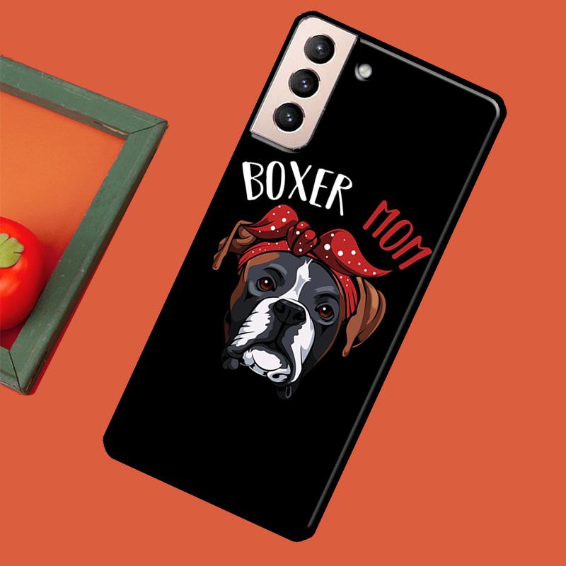 Boxer Dog Puppy Case For Samsung Galaxy S23 S22 Plus S8 S9 S10 Note 10 Note 20 Ultra S20 FE S21 Ultra Coque