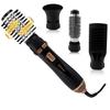 Cross-border Multi-functional Electric Hair Styler: Hot Air Dryer, Curl, Straighten & Blow Comb Set