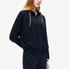 Fila Solid Color Casual Knit Hoodie Women Outerwear Black F11W229501F-BK