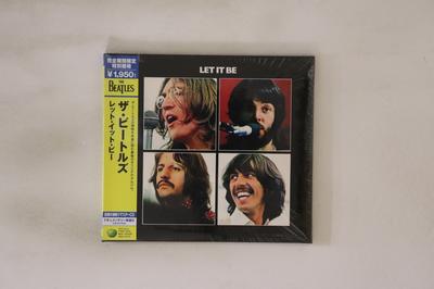 CD BEATLES - Let It Be TOCP54514 APPLE 2011 Japan Obi Rock Used