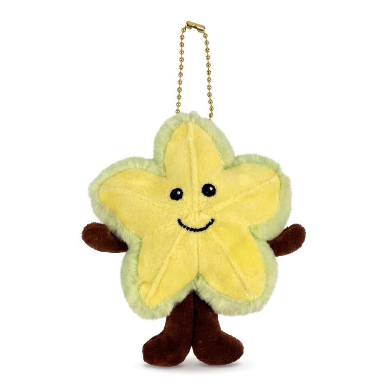 Schattige Cartoon Aardbei Pluche Hanger Tas Accessoires Mooie Fruit Serie Creatieve Aardbei Auto Hanger Dames Sleutelhangers