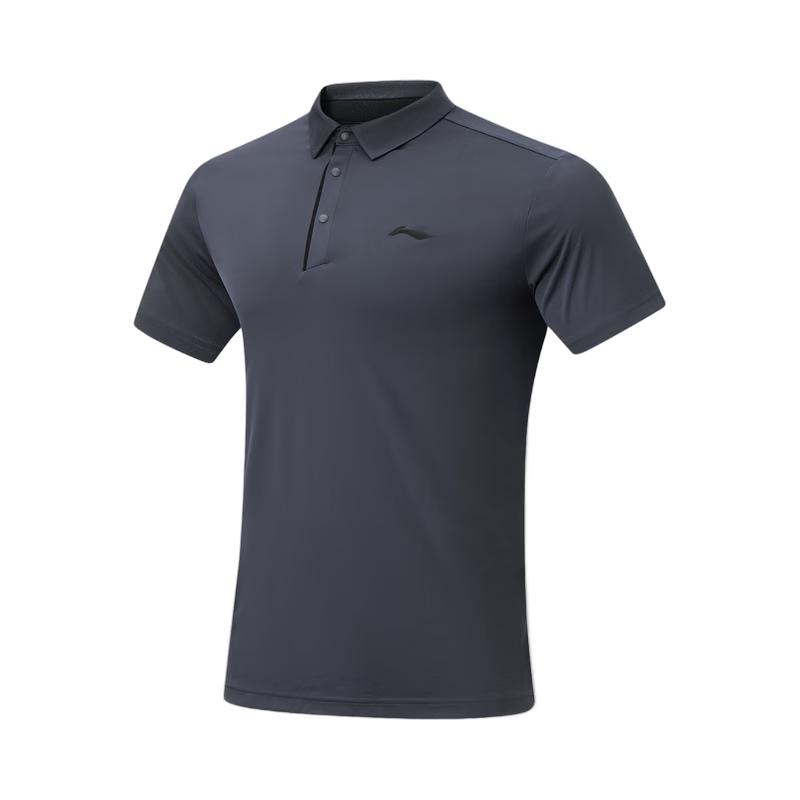 Li-Ning Men's Knit Short Sleeve Polo T-Shirt APLU255