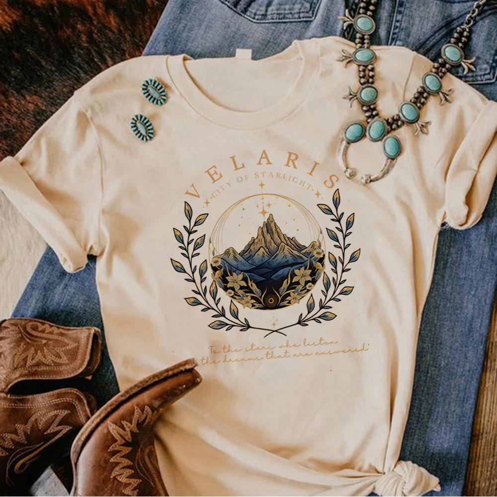 

Acotar tshirt Women streetwear summer anime tshirt girl comic graphic clothes 4XL