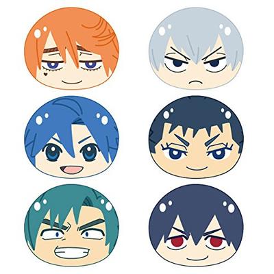 Yowamushi Pedal Omanjuu Ningi Ningi Mascot Hakone Gakuen Ver. Boxed Product 1 Box = 6 Pieces, Total 6 Types