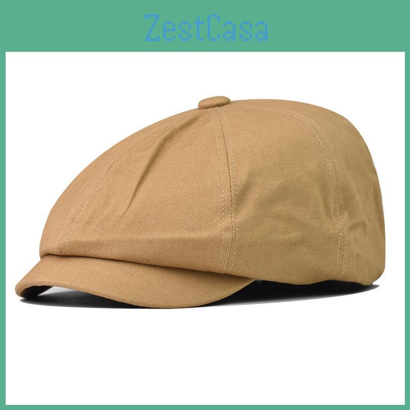 Solid College Style Color Women Casual Sunshade Beret For Spring Autumn And