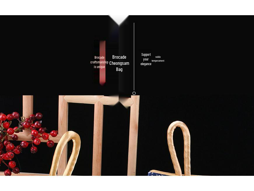 Nanjing Brocade Silk Clutch: Chinese Style Qipao Hanfu Makeup Bag, Coin & Card Holder, Key Pouch