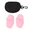 2PCS Fingerless Gym Grips Breathable Ergonomic Antislip Silicone Weight Lifting Grips for Workout Ex