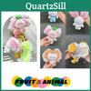 Peel And Reveal The Soft And Cuddly Fruit And Animal Plush Keychains