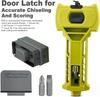 Door Latch Mortise Chisel Tool Kit Lock Installation Woodworking Tool Green