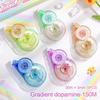 5/6PCS Gradient Color Correction Tape Set 72/150M Large Capacity Silent Coating Tape Student Correction Band Back To School Gift