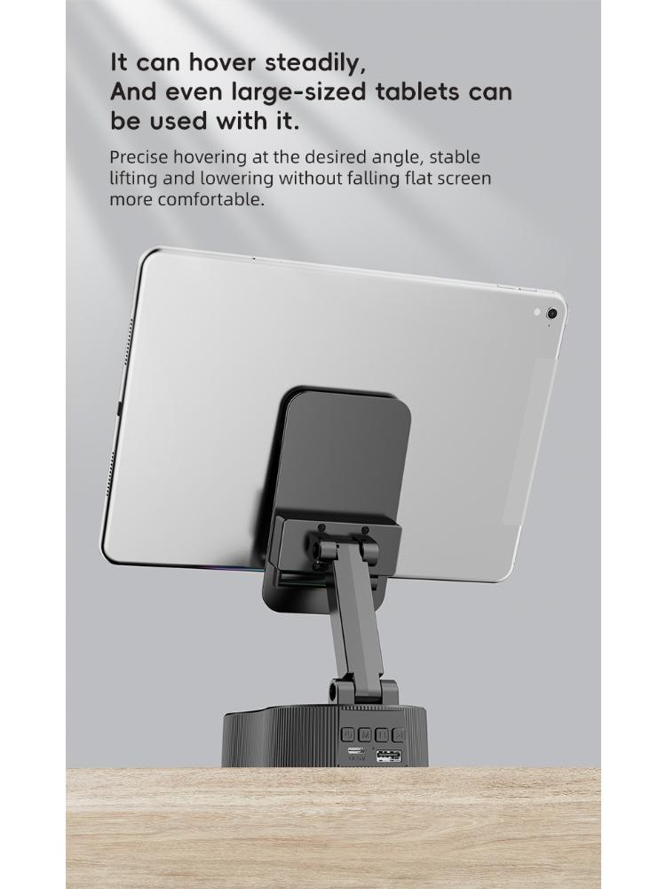 1Pc Smart Sensor Phone Holder Wireless Bluetooth Speaker Home Office Live Streaming Charging 5-in-1 Speaker