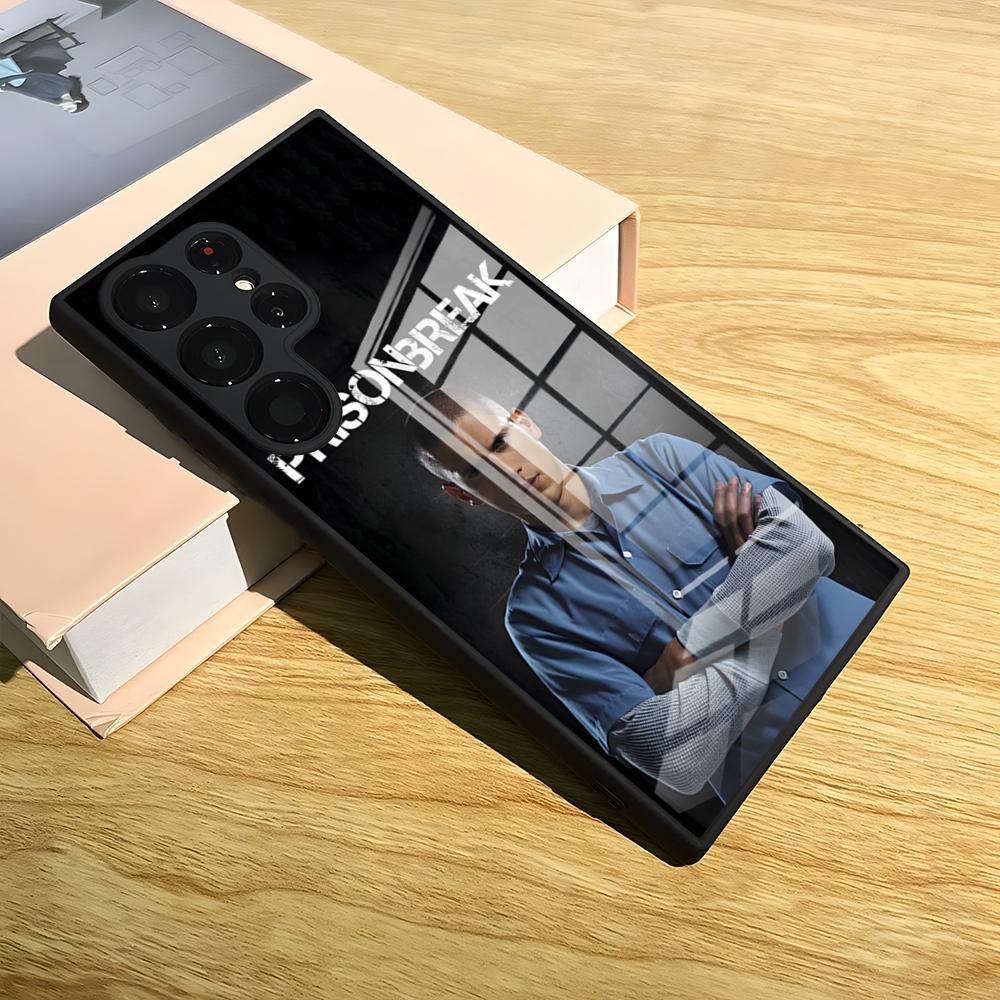 Prison Break TV Series Phone Case For S25 Ultra Samsung S26 S24 Fe S22 S20 S23 21 Plus A54 A34 A53 A16 Glass Cover