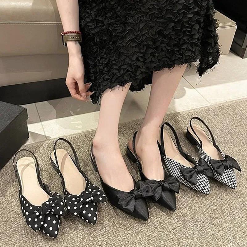 2024 Hot New Spring and Autumn Pointed High Heels Fashion Trend All Women's Shoes