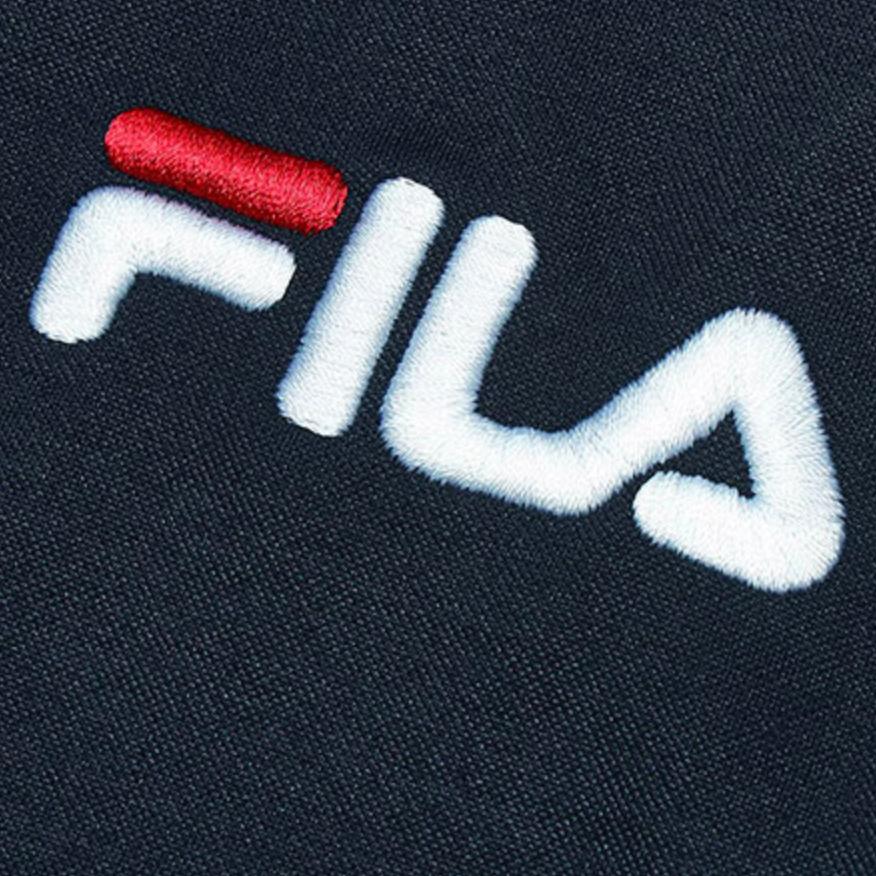 FILA Heritage Series Letter Print Mid-Rise Soft Comfortable Sports Casual Shorts Men shorts Legendary-Blue F61M428604ANV