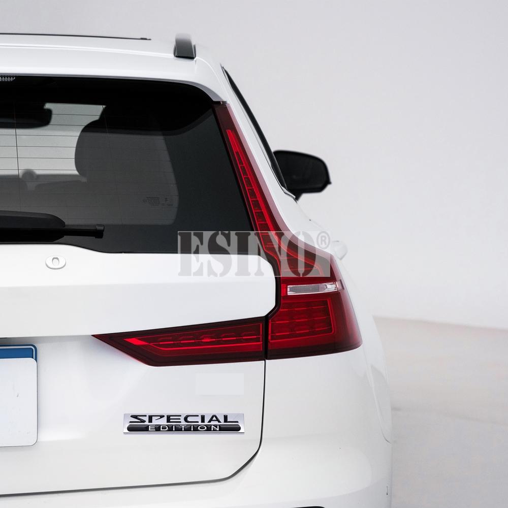 Car Styling 3D Special Edition Decorative Metal Alloy Adhesive Emblem Rear Trunk Badge Fender Sticker Body Decal Car Accessories