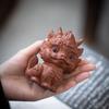 Mascotă Zodia Chineză Dragon Ceramică Figurine Decorative Animale Misterioase Chinezești Drăguțe Acasă Cameră Birou Măsuță de Ceai Statuetă Decorativă