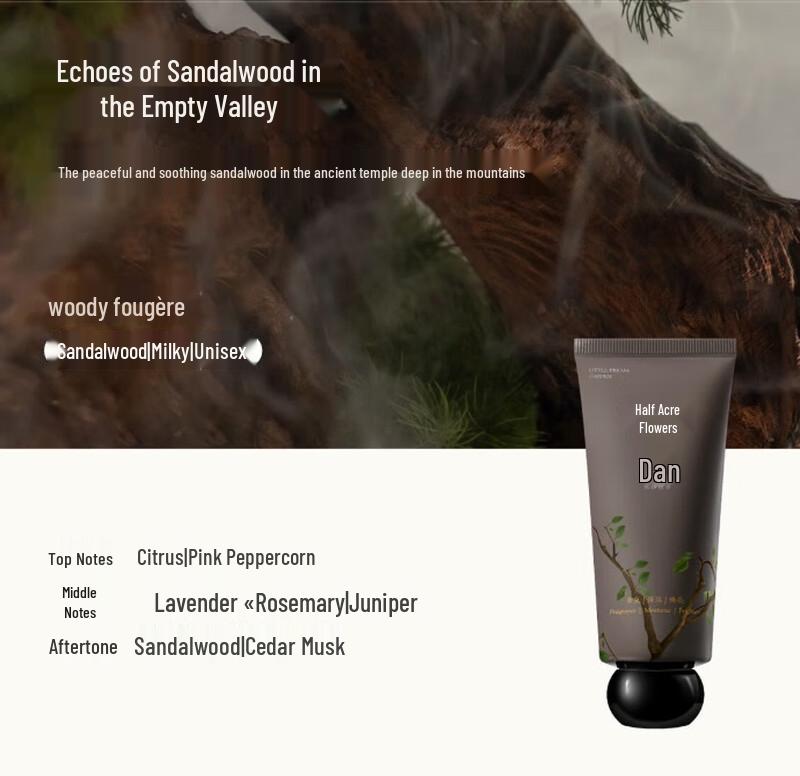 Ban Mu Hua Tian Essential Oil Fragrance Hand Cream