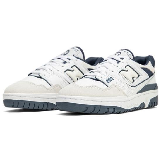 New Balance 550 Low White Vintage Indigo - BB550STG