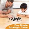 Party Games Magnetic Stones Game Interactive Magnet Board Strategy Game For Family Kids Adults Portable Magnetic Stones Play Set