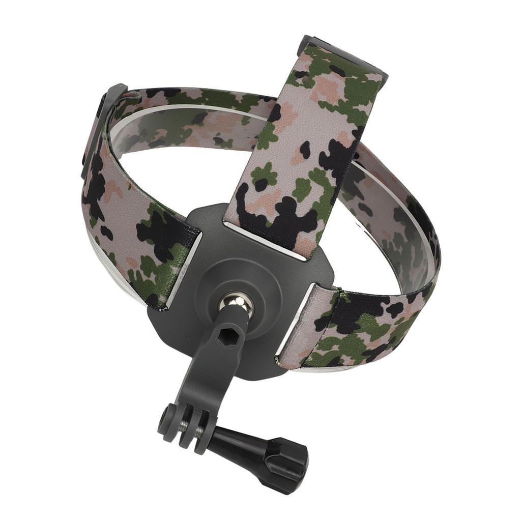 Action Camera Head Mount Strap Wearable Head Belt Action Camera Accessories for Cycling Running