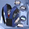 New primary school schoolbag, male light casual children's schoolbag multi-compartment student bag